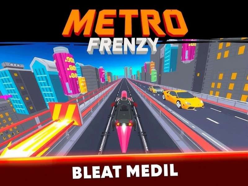 Metro Frenzy Ride Game Banner